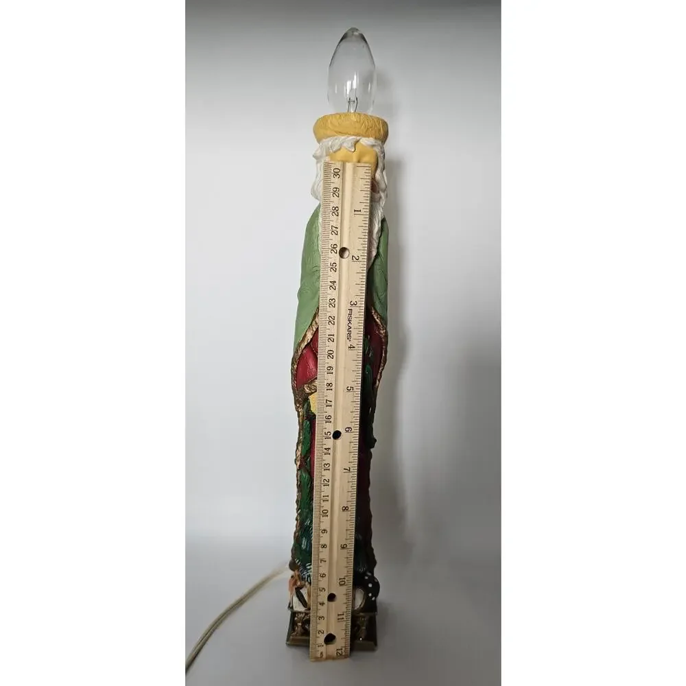 Trim-At-Home Vintage Santa Lamp Night Light